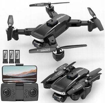 Drone STONE RC PRO ar divām augstas kvalitātes kamerām un trim akumulatoriem, 300 m, 2500 mAh cena un informācija | Droni | 220.lv