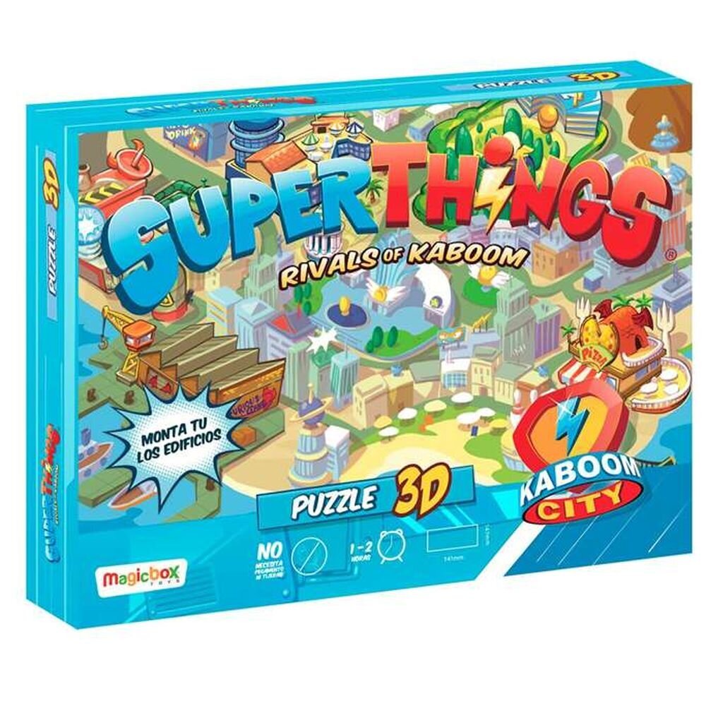 Головоломка Superthings Kaboom City цена | 220.lv