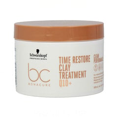 Maska normāliem matiem Schwarzkopf Bonacure Time Restore Clay, 500 ml цена и информация | Средства для укрепления волос | 220.lv