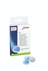 Таблетки для очистки Jura, 6 шт. цена и информация | Чистящие средства | 220.lv