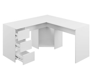 Stūra galds ONOSI (balts) cena un informācija | Datorgaldi, rakstāmgaldi, biroja galdi | 220.lv