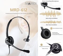 Наушники Wired MAIRDI MRD-612 цена и информация | Наушники | 220.lv