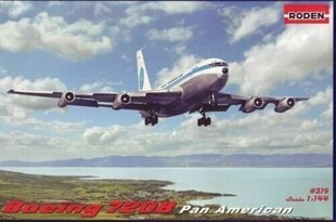 Модель для склеивания Roden 319 Boeing 720B Pan American 1/144 цена и информация | Склеиваемые модели | 220.lv