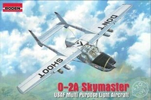 Modelis līmēšanai Roden 620 Cessna O-2 Skymaster 1/32 cena un informācija | Līmējamie modeļi | 220.lv