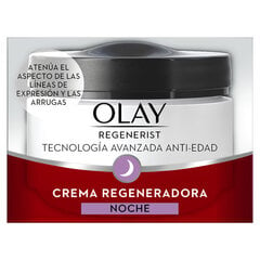 Nakts krēms Olay Regenerist Pret-novecošanās (50 ml) цена и информация | Кремы для лица | 220.lv