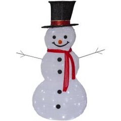 LED Ziemassvētku āra gaismas dekors sniegavīrs 3,6W 80x120cm Tecidy 475-11 cena un informācija | Ziemassvētku dekorācijas | 220.lv