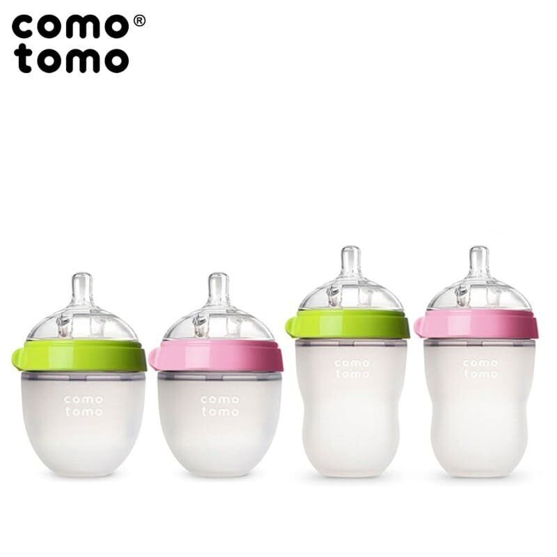 Silikona pudele Comotomo Evolved Green, 150 ml cena un informācija | Bērnu pudelītes un to aksesuāri | 220.lv