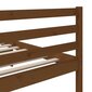 vidaXL gultas rāmis, medus brūns, priedes masīvkoks, 90x200 cm цена и информация | Gultas | 220.lv