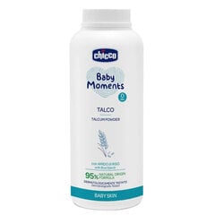 CHICCO Talka pūderis Baby Moments, 150 g цена и информация | Косметика для мам и детей | 220.lv