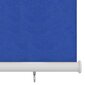 vidaXL āra ruļļu žalūzijas, 180x230 cm, zilas, HDPE цена и информация | Žalūzijas | 220.lv