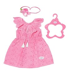 BABY BORN Moderna ziedu kleita, 43 cm cena un informācija | Rotaļlietas meitenēm | 220.lv