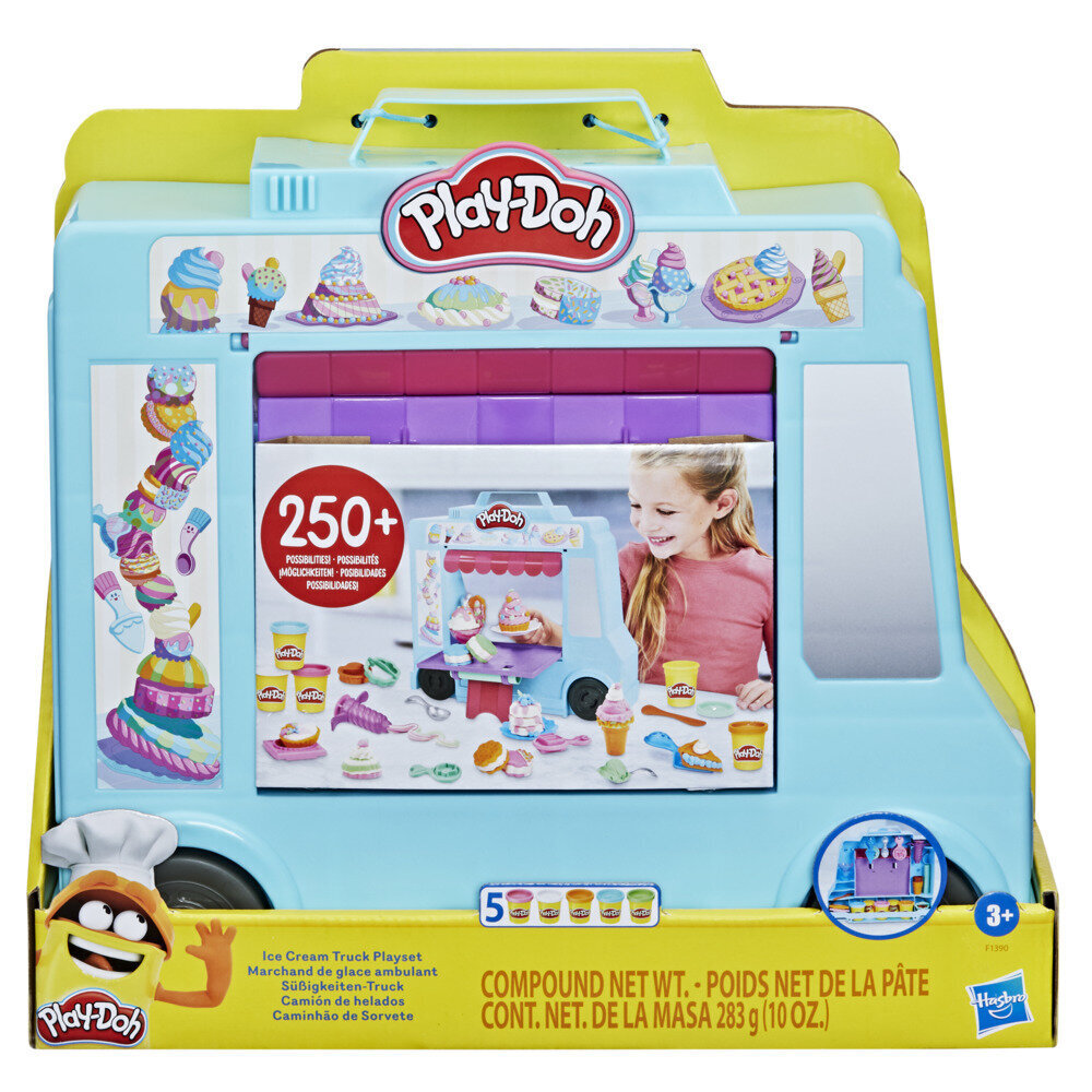 PLAY-DOH Rotaļu komplekts Saldējuma mašīna цена и информация | Rotaļlietas meitenēm | 220.lv