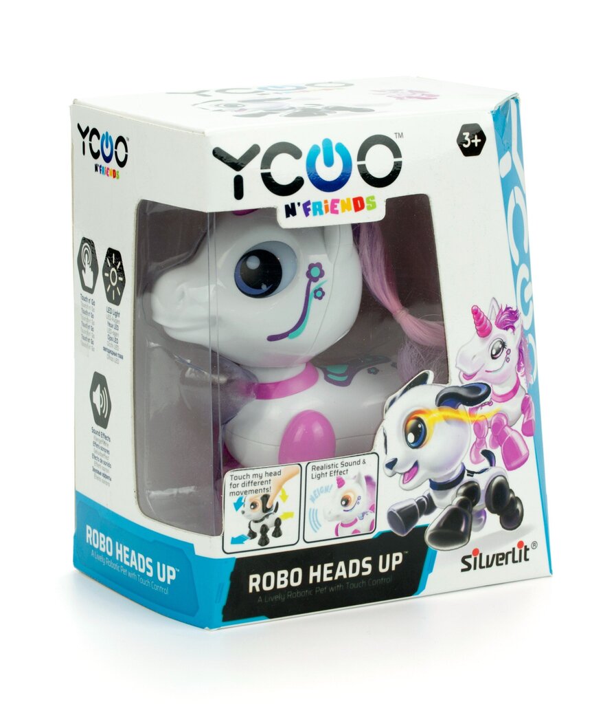 SILVERLIT YCOO robots "Robot heads up", vienradzis цена и информация | Rotaļlietas meitenēm | 220.lv