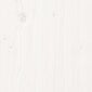 vidaXL kumodes, 2 gab., baltas, 32x34x75 cm, priedes masīvkoks цена и информация | Skapīši viesistabai | 220.lv