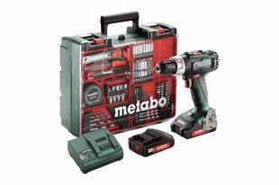 Instrumentu komplekts Metabo BS 18 L 74 piederumi (2 x 2,0 Ah) цена и информация | Механические инструменты | 220.lv