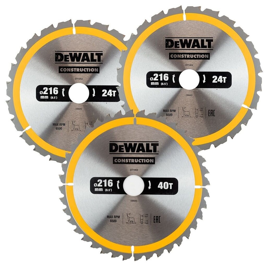 DEWALT zāģripa DT1962-QZ cena un informācija | Dārza tehnikas rezerves daļas | 220.lv