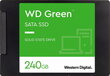 SSD diskdziņš|WESTERN DIGITAL|zaļš|240 GB|SATA 3.0|SLC|lasīšanas ātrums 545 MB/sec|2,5"|MTBF 1000000 stundas|WDS240G3G0A цена и информация | Iekšējie cietie diski (HDD, SSD, Hybrid) | 220.lv