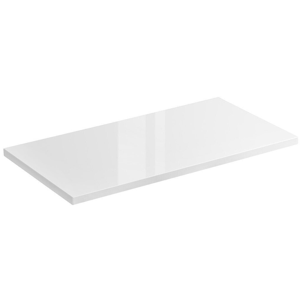 Vannas istabas skapīša galda virsma Hakano Barios, 61x46 cm, balta cena un informācija | Virsmas galdiem | 220.lv