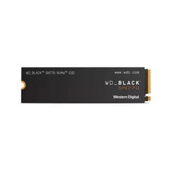 SSD|WESTERN DIGITAL|Black SN770|2TB|M.2|PCIe Gen4|NVMe|Write speed 4850 MBytes/sec|Read speed 5150 MBytes/sec|WDS200T3X0E cena un informācija | Iekšējie cietie diski (HDD, SSD, Hybrid) | 220.lv