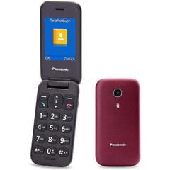 Panasonic KX-TU400EXRM Red цена и информация | Мобильные телефоны | 220.lv