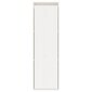 vidaXL sienas skapīši, 2 gab., balti, 30x30x100 cm, priedes masīvkoks цена и информация | Plaukti | 220.lv