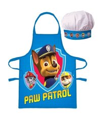 Bērnu priekšauts — Paw Patrol — zils цена и информация | Кухонные полотенца, рукавицы, фартуки | 220.lv