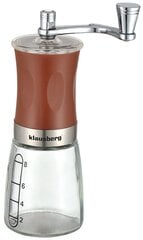 Ручная кофемолка KLAUSBERG KB-7176 цена и информация | Емкости для специй, измельчители | 220.lv
