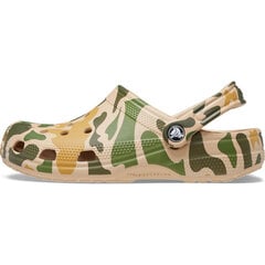 Тапки Crocs™ Classic Printed Camo Clog 201145 цена и информация | Шлепанцы, тапочки для женщин | 220.lv