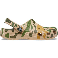 Тапки Crocs™ Classic Printed Camo Clog 201145 цена и информация | Шлепанцы, тапочки для женщин | 220.lv