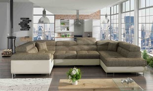 Угловой диван-кровать Letto-Parem-Berlin 03 / Soft 33, бежевый цена и информация | Диваны | 220.lv