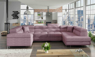 Угловой диван-кровать Letto-Parem-Soro 61, фиолетовый цена и информация | Диваны | 220.lv