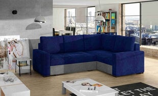 Угловой диван-кровать Corona-Parem-Kronos 09 / Paros 05, синий цена и информация | Диваны | 220.lv