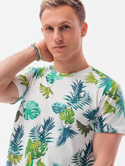 Мужская футболка с принтом Омбре S1293 цена и информация | Мужские футболки | 220.lv