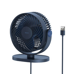 Baseus Serenity Desktop Fan Blue cena un informācija | Ventilatori | 220.lv