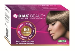 Uztura bagātinātājs Dias Beauty Collagen tab. N60 cena un informācija | Vitamīni, preparāti, uztura bagātinātāji labsajūtai | 220.lv