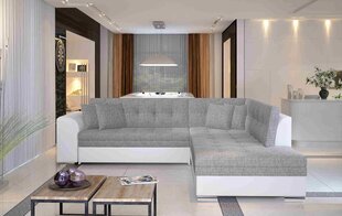 Угловой диван-кровать Pieretta-Parem-Berlin 01 / Soft 17, белый цена и информация | Диваны | 220.lv