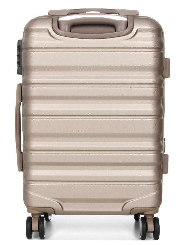 Mazs ceļojumu koferis Airtex, 35L, šampanieša krāsa, 628/S cena un informācija | Koferi, ceļojumu somas | 220.lv