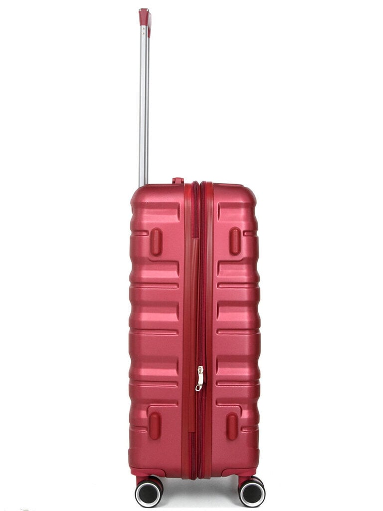 Vidējs čemodāns Airtex 61 L, sarkans, 628 / M cena un informācija | Koferi, ceļojumu somas | 220.lv
