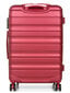 Vidējs čemodāns Airtex 61 L, sarkans, 628 / M цена и информация | Koferi, ceļojumu somas | 220.lv