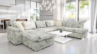 Угловой U-образный диван-кровать Tony Top Textile Fabric-Left-Lea 533 + Granada 2731 цена и информация | Диваны | 220.lv