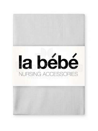 La Bebe™ Satin 60x40 Art.42016 Light Grey Spilvendrāna Satīna 60x40cm cena un informācija | Dekoratīvie spilveni un spilvendrānas | 220.lv