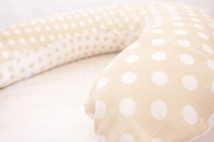 Подкова для сна, кормления малыша La Bebe™ Rich Maternity Pillow Art.67035 Burberry 30x104 cм цена и информация | Детское постельное бельё | 220.lv