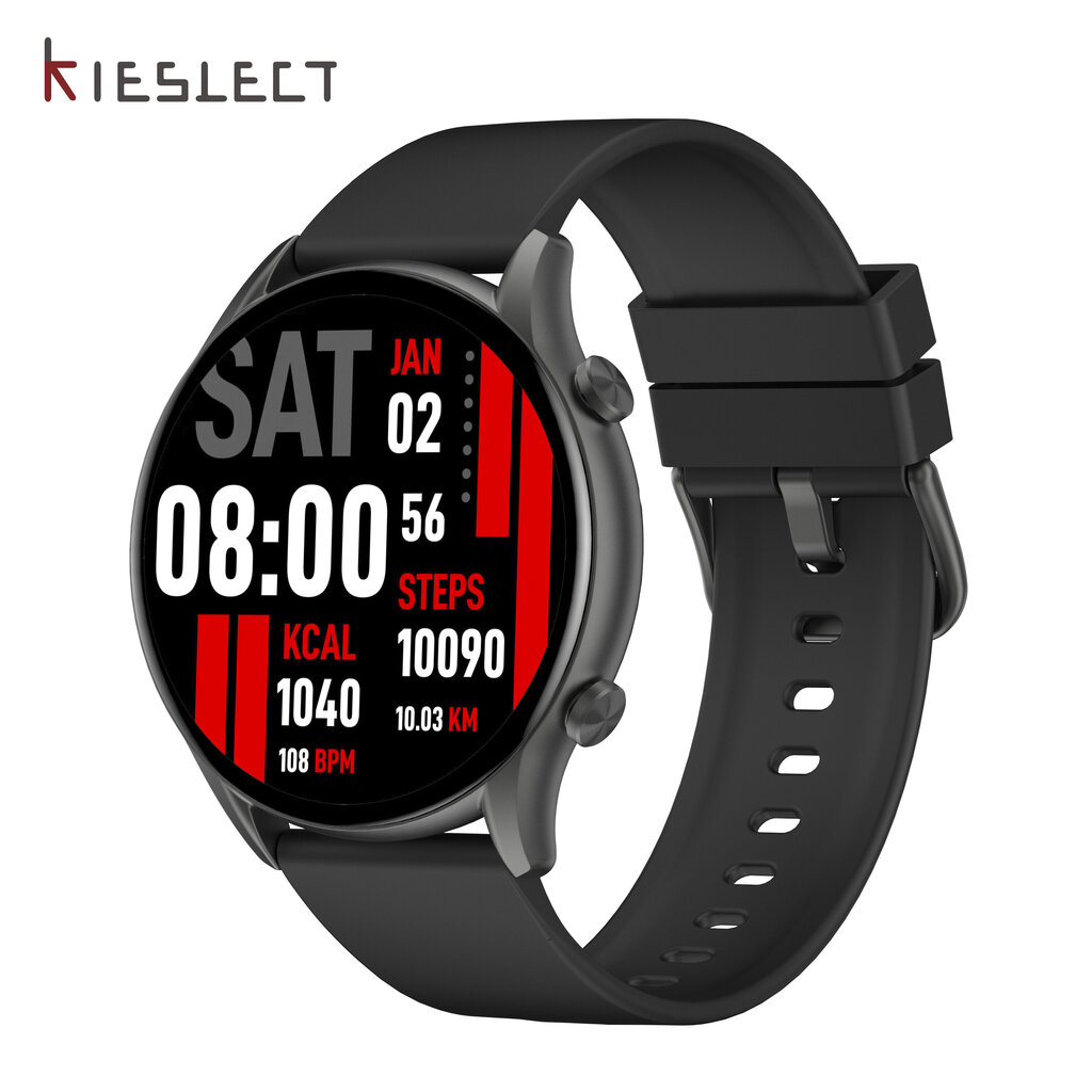 Kieslect KR Black цена и информация | Viedpulksteņi (smartwatch) | 220.lv