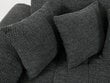 U-veida dīvāngulta Tonijs Biss ar veļas kasti - Ekoskóra Soft 011 (czarna) + Porto 36-kreisā cena un informācija | Dīvāni | 220.lv