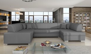 П-образный диван-кровать E-Havana-Soft 29 серый-Right цена и информация | Диваны | 220.lv
