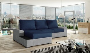 Угловой диван-кровать E-Negro-Kronos 9 / Paros 5-Left цена и информация | Диваны | 220.lv