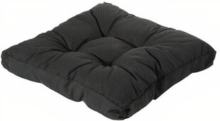 Atpūtas spilvens florance rib 60 x 60 cm dralon black - cena un informācija | Dekoratīvie spilveni un spilvendrānas | 220.lv