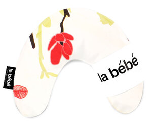 La Bebe™ Mimi Nursing Cotton Pillow Art.3322 Magnolia Flower Pakaviņš spilventiņš 19x46 cm cena un informācija | Bērnu gultas veļa | 220.lv