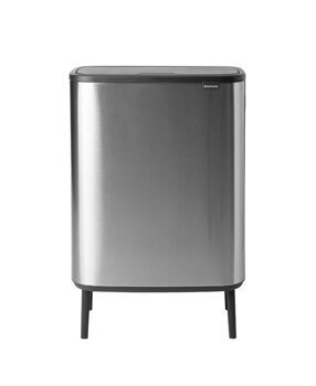 Brabantia atkritumu tvertne Bo Touch Bin Hi, 60 l, Matt Steel FPP цена и информация | Miskastes | 220.lv