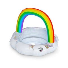 BigMouth Rainbow Art.BMLF-0014- EU Piepūšamais riņķis cena un informācija | Piepūšamās rotaļlietas un pludmales preces | 220.lv